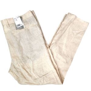 NEW H&M Mens Linen Slim Fit Pants 44R
